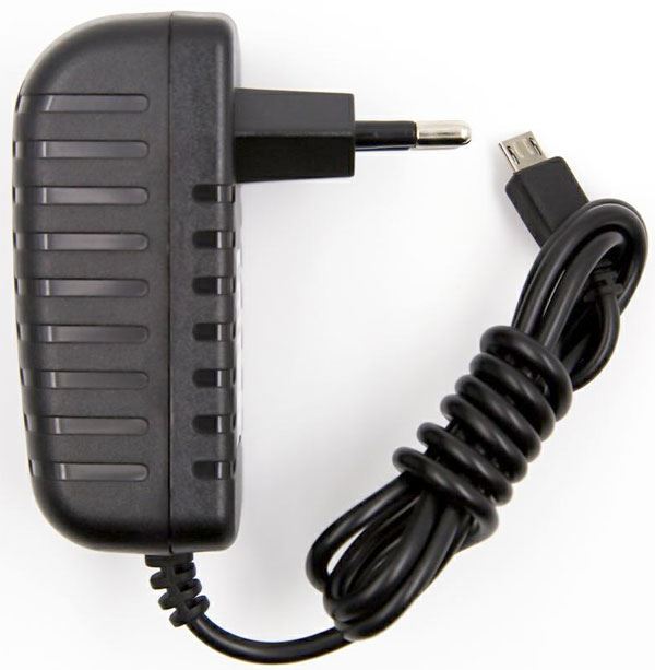 Napáječ, síťový adaptér USB 5V/3A spínaný, koncovka USB micro