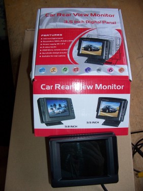 Barevný LCD monitor TFT 3,5"