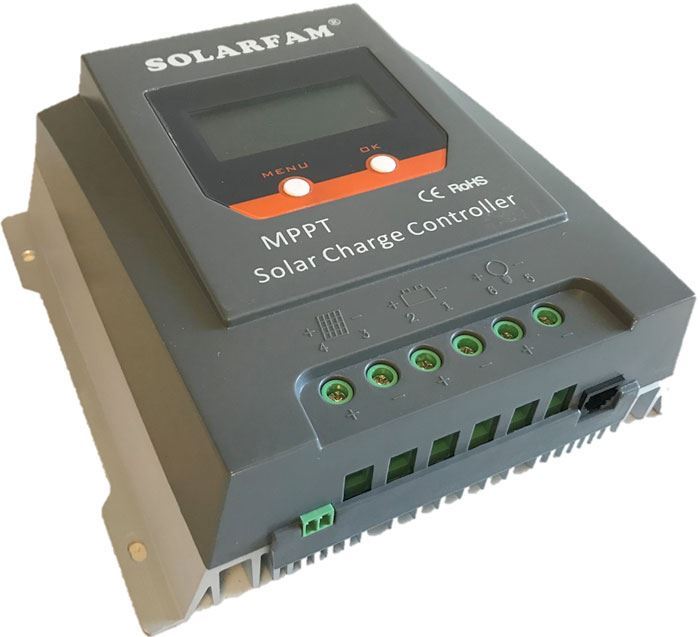 Solární regulátor MPPT Solarfam SX3055Li, 12-24V/30A pro lithiové bat.
