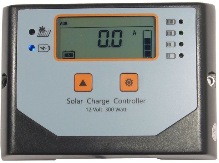 Solární regulátor PWM Win300-N, 12V/20A pro různé baterie