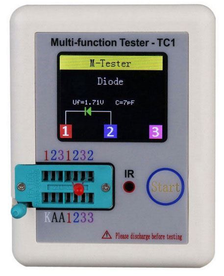 Univerzální tester součástek LCR-T1