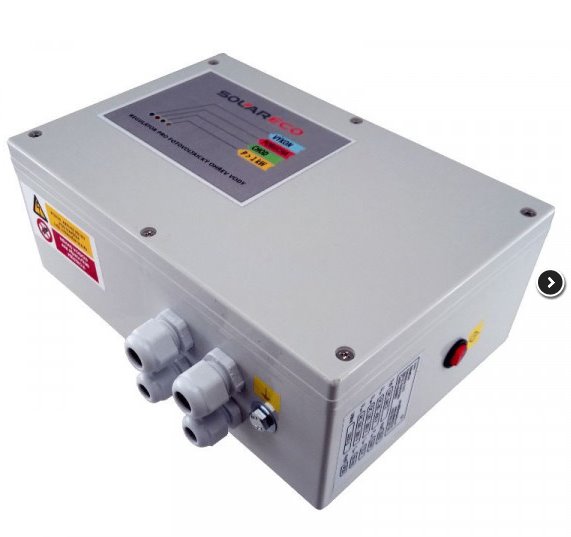 FVE regulátor MPPT OPL 9AC 3kW, LED pro fotovoltaický ohřev vody se stavovými LED