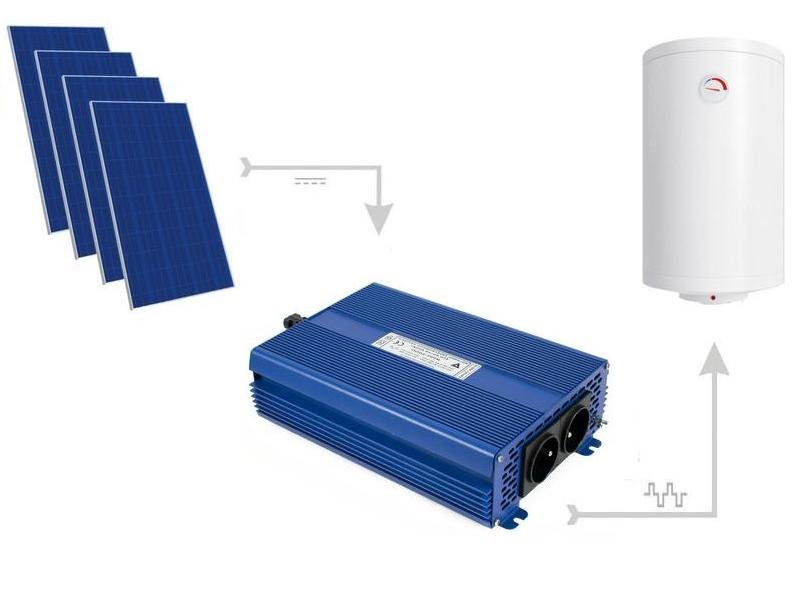 FVE regulátor MPPT 3kW, ECO Solar Boost MPPT-3000 pro fotovoltaický ohřev vody