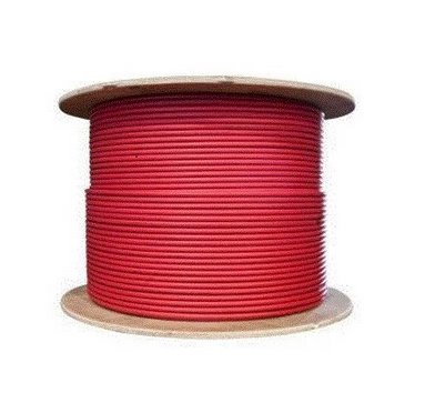 Solární kabel FVE H1Z2Z2-K, 1500V, 6mm2, červený