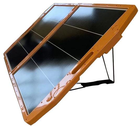 Fotovoltaický solární panel 12V SZ-150-36M-C přenosný, skládací