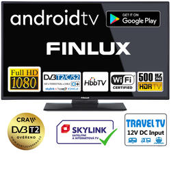 Finlux TV32FFMG5770 - FHD T2 SAT ANDROID WIFI 12V TRAVEL TV
