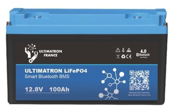 LiFePO4 akumulátor Ultimatron YX Smart BMS 12,8V/100Ah