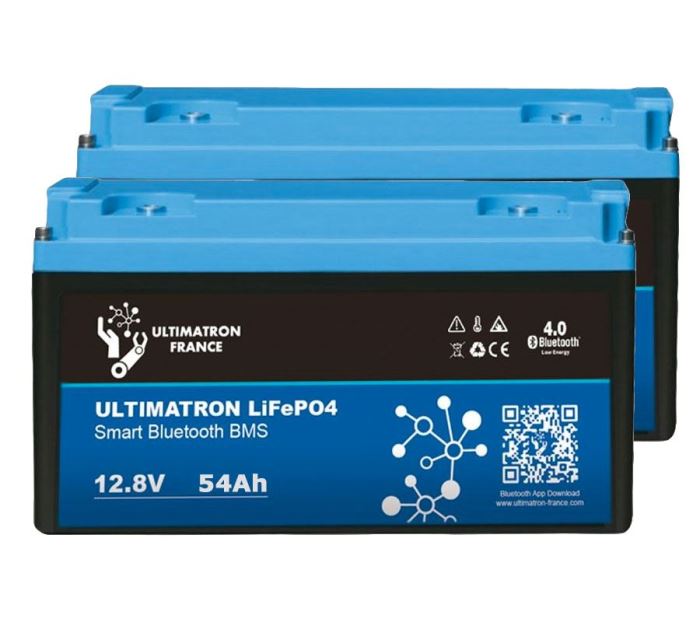 LiFePO4 akumulátor Ultimatron YX Smart BMS 12,8V/54Ah