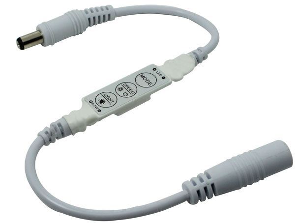 Ovládač LED pásků 12V/6A s DC konektory