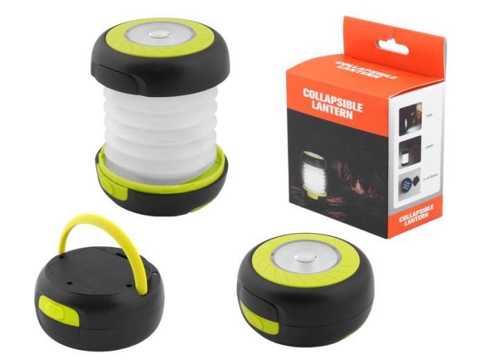 Svítidlo skládací LED pro camping, napájení 3x 1,5V AA