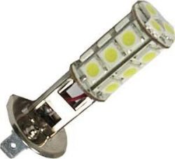 Žárovka LED-18x SMD(3LED/čip) H1 12V bílá