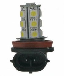 Žárovka LED 12V s paticí H11, 18LED/3SMD