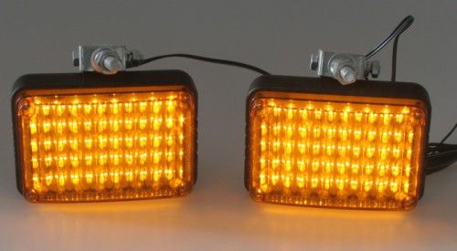 PREDATOR LED vnější, 12V, s kryty modrá, bílá, oranžová