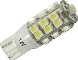 Žárovka LED-25x W2,1x9,5D-T10 12V/1W bílá 360st
