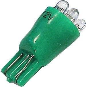 Žárovka LED-6x W2,1x9,5D(T10) 12V zelená