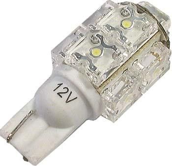 Žárovka LED-9x W2,1x9,5D-T10 12V/0,7W bílá 360st.