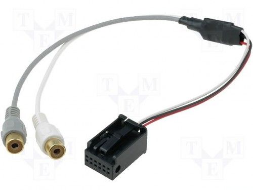 Interface Aux-IN for BMW 2xRCA plug-12 pin
