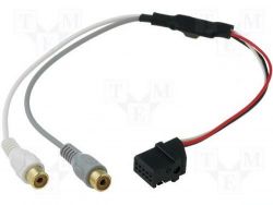 Interface Aux-IN for BMW 2xRCA plug-10 pin