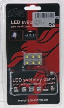 LED panel 20x30 12V, 6LED/3pir