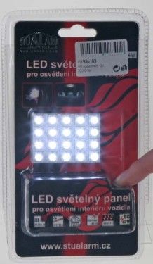 LED panel 50x35 12V, 20LED/3pir