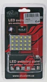 LED panel 50x35 12V, 20LED/3pir