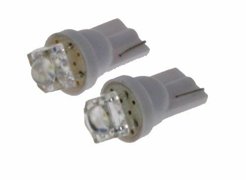 Žárovka LED 12V s paticí T10, bílá 1LED/superflux