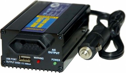 Měnič napětí z 12/230V + USB 150W modifikovaná sinusovka 