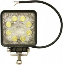 Světlomet LED pracovní čtvercový 8-30V bodový