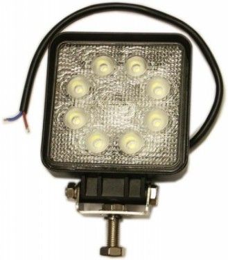 Světlomet LED pracovní čtvercový 8-30V širokoúhlý-rozptylový