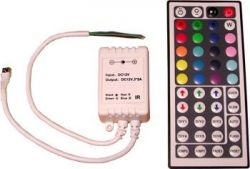 RGB kontrolér s IR dálkovým ovládáním, 44 tlačítek
