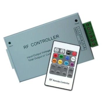 RGB kontroler pro RGB LED pásky, RF - individuální kód