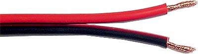 Kabel 2x1,5mm2 16AWG červeno-černý