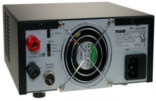 MAAS HCS-3400, napájecí zdroj 1-15V, 0-40A