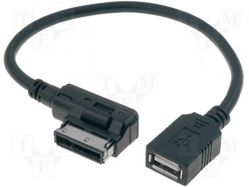 4CARMEDIA AUDI.03 - Adaptér MMI 3G; USB-A zásuvka, MMI 3G vidlice
