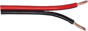 Kabel 2x0,75mm2 18AWG červeno-černý