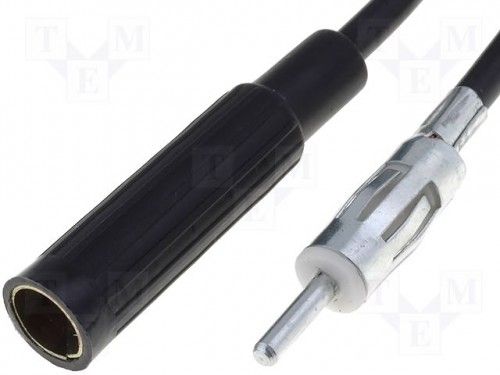 Prodlužovací kabel pro anténu; DIN zásuvka, DIN vidlice; 6m