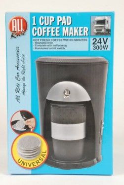 Kávovar - 1 šálek, 300W, 24V