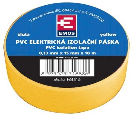 Izolační páska PVC 1510 žlutá