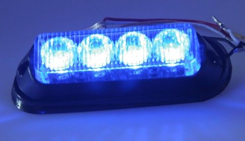 PROFI výstražné LED světlo vnější, 12-24V, homologace, modrý