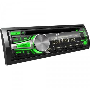 JVC KD-R551 autorádio s CD, MP3, USB,multicolor podsvícení